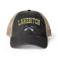 Women's Washed Mesh-Back Cap