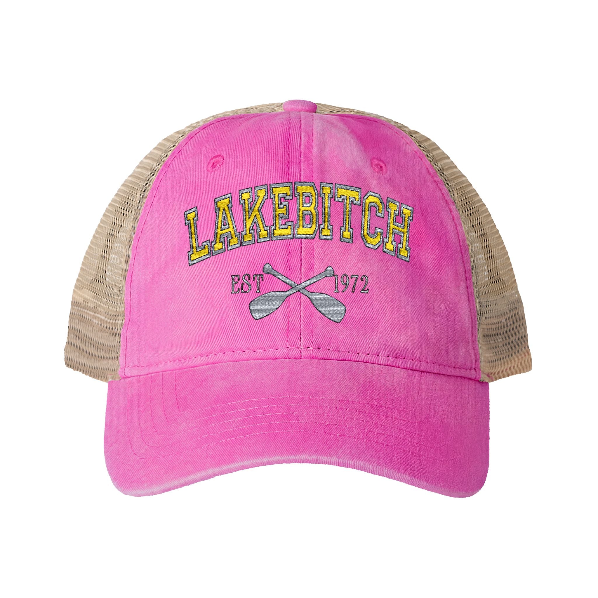 Women's Washed Mesh-Back Cap