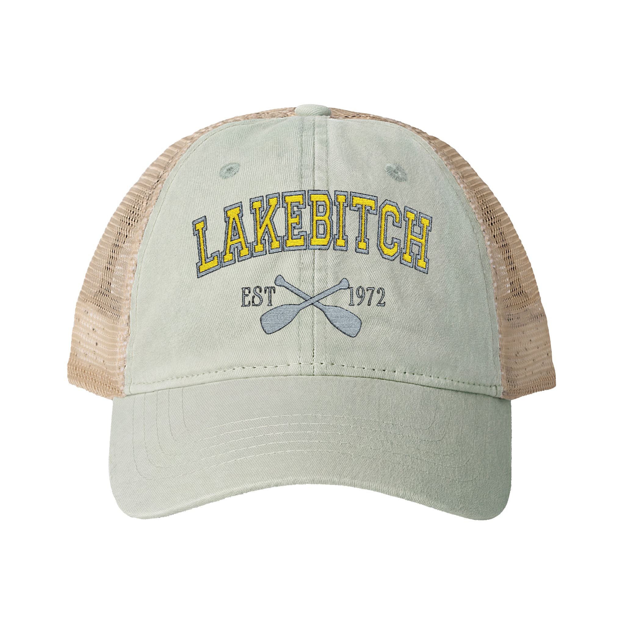 Women's Washed Mesh-Back Cap