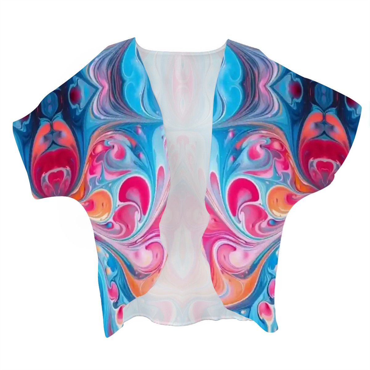 Women's Chiffon Blouse Cardigan