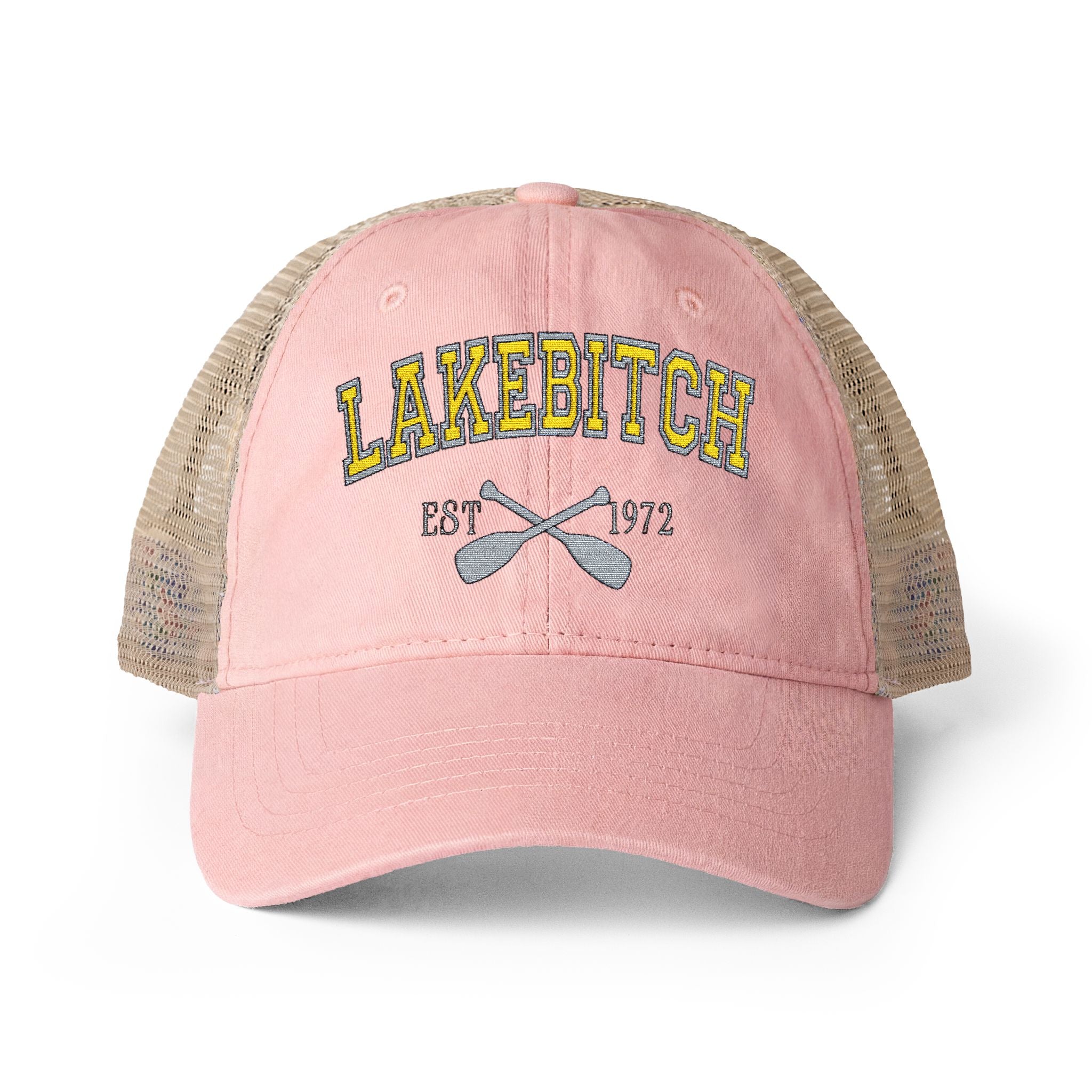 Women's Washed Mesh-Back Cap