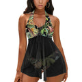 Tie Skirted Two Piece Swimsuit Customized Services