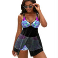 Skirted Two Piece Swimsuit Betta Fish