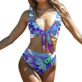 Tie High Waisted Bikini
