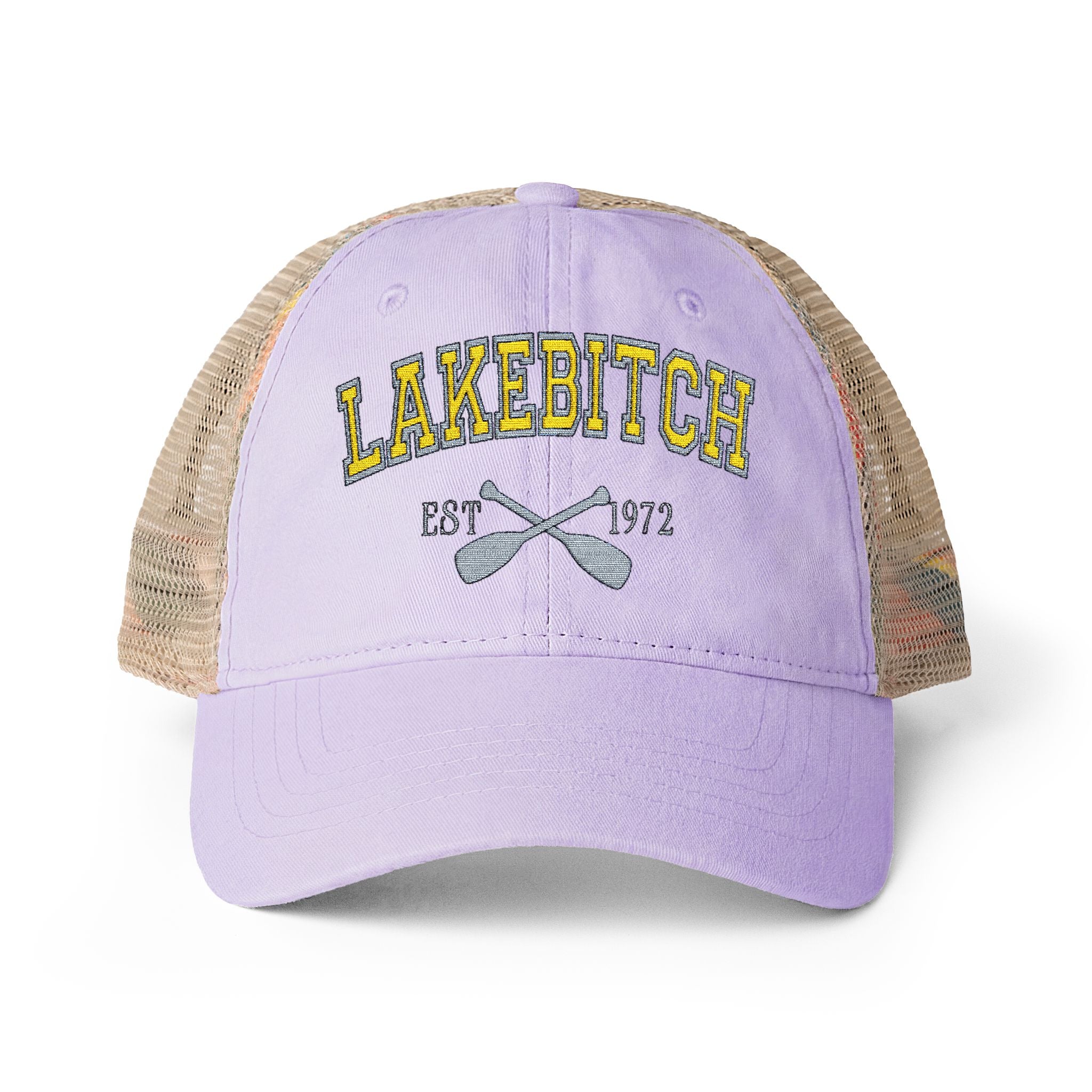 Women's Washed Mesh-Back Cap