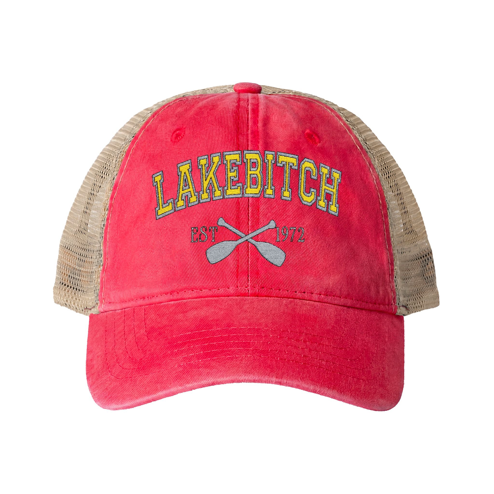Women's Washed Mesh-Back Cap