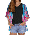 Women's Chiffon Blouse Cardigan