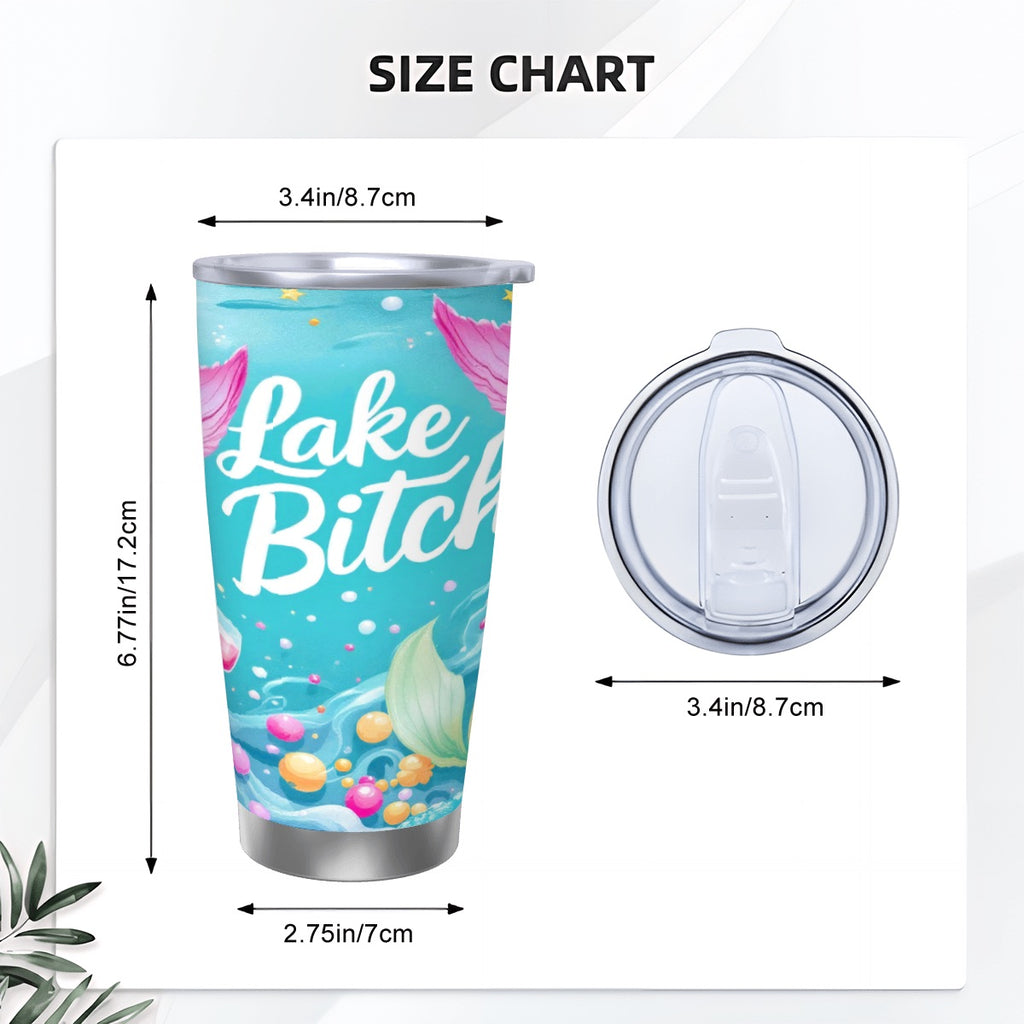 Travel Coffee Mug with Single Silver Edge (20oz) Create any image2bcd63ec71fd4952b557fe5b7cb3569a4x
