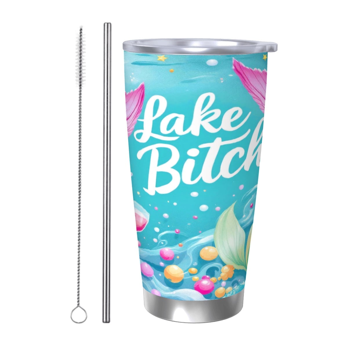 Travel Coffee Mug with Single Silver Edge (20oz) Create any image2bcd63ec71fd4952b557fe5b7cb3569a4x