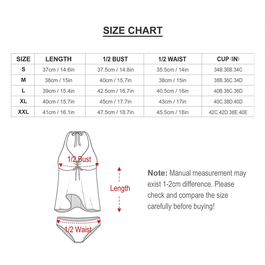 Tie Skirted Two Piece Swimsuit Customized Services