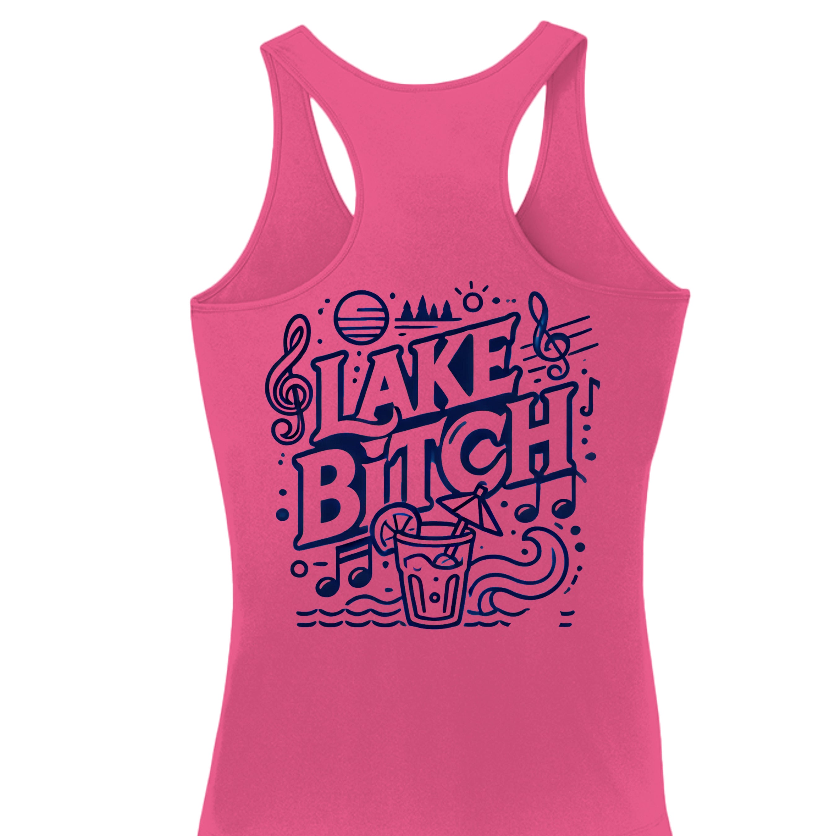 Neon Pink - LST356 - BACK