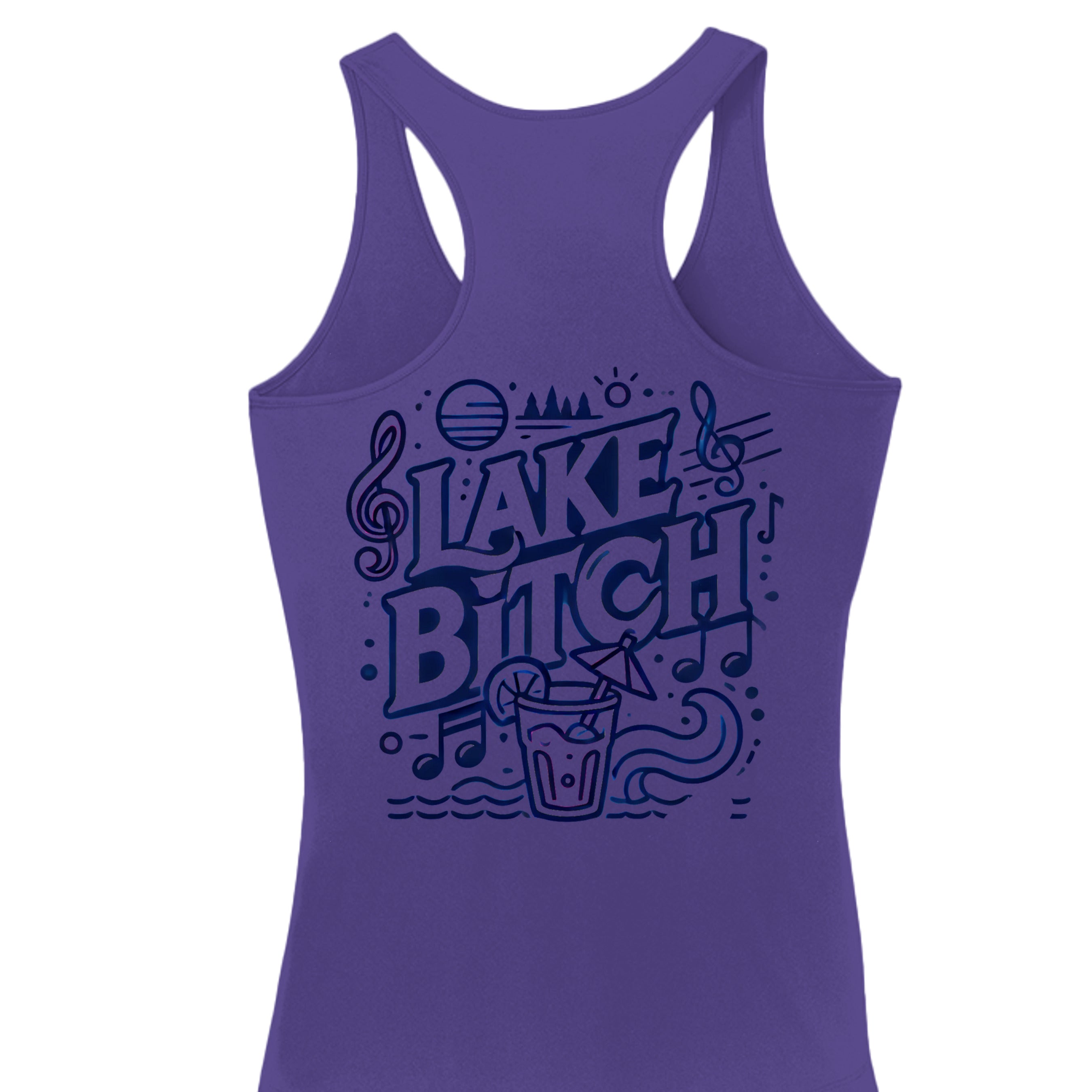 Purple - LST356 - BACK